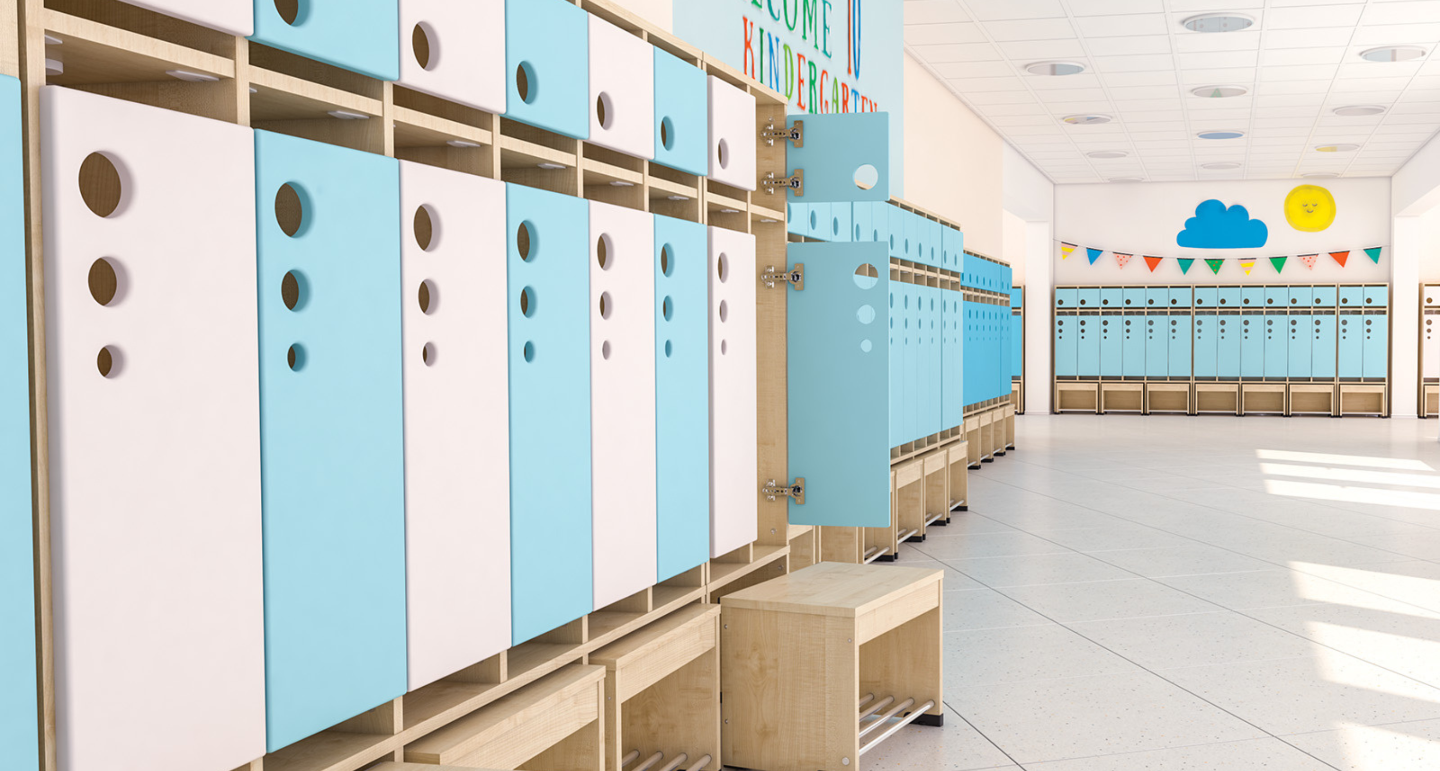 Garderoben für Kindergarten & Schule – Smarte Lösungen für den Eingang