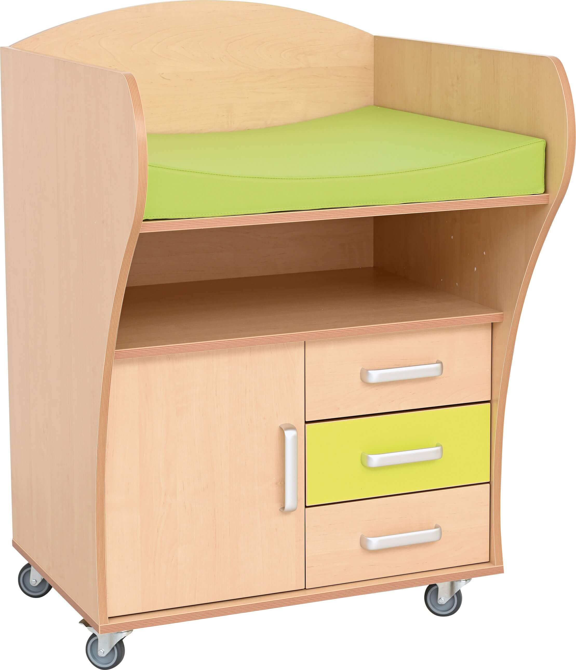 Commodes op wielen inclusief aankleedkussen