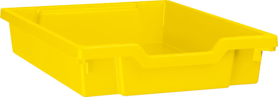 kleine schuifcontainer - geel (rails inbegrepen)