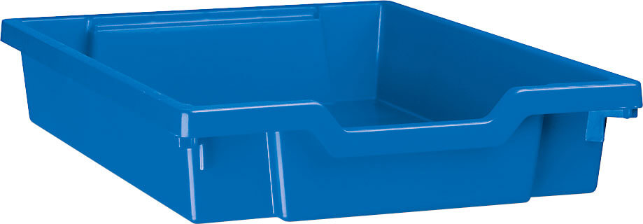 kleine schuifcontainer - blauw (rails inbegrepen)