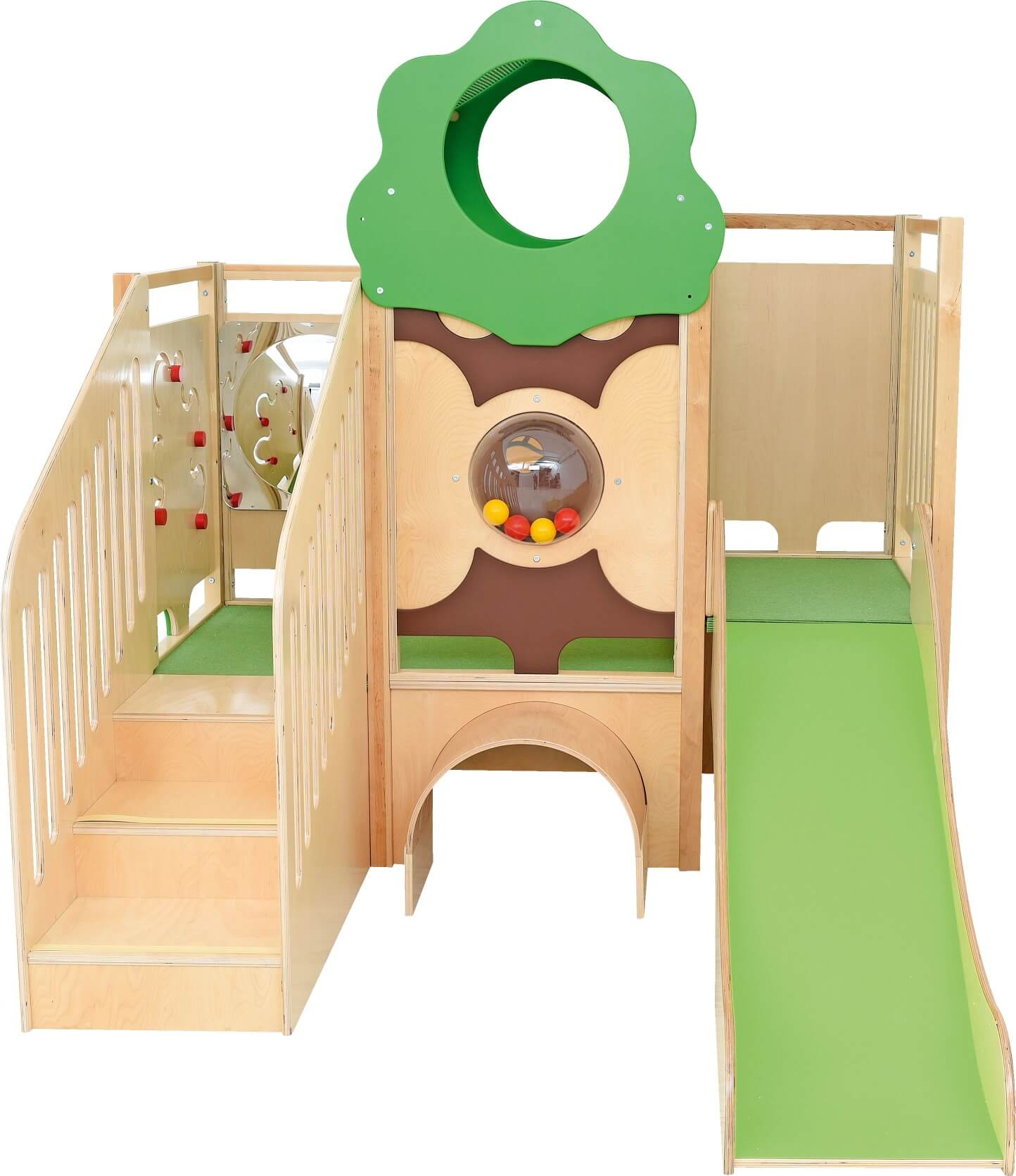 Kindergarten Spielpodest Vogelnest