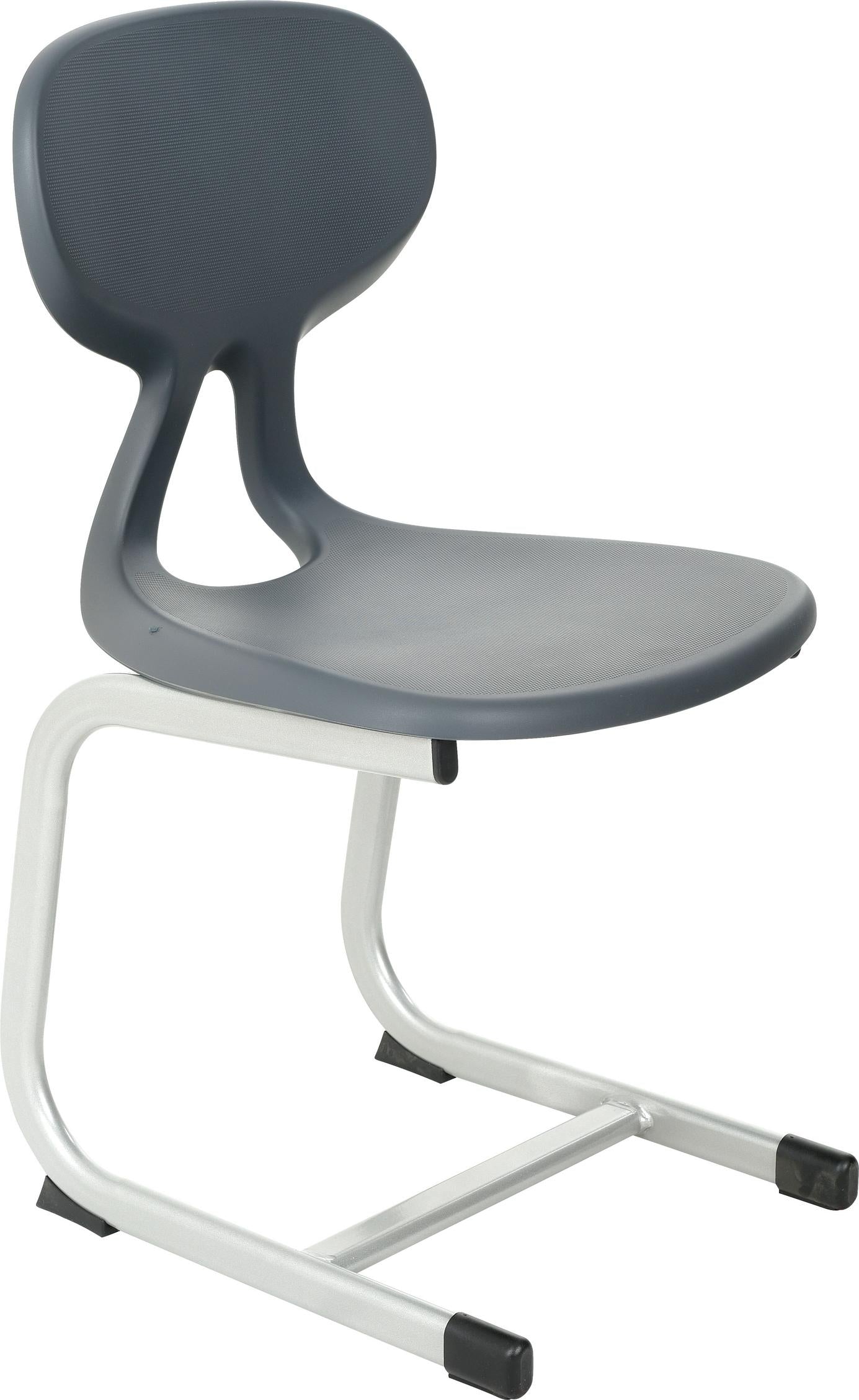 Kufenstuhl für Schüler in modernem, ergonomischem Design.