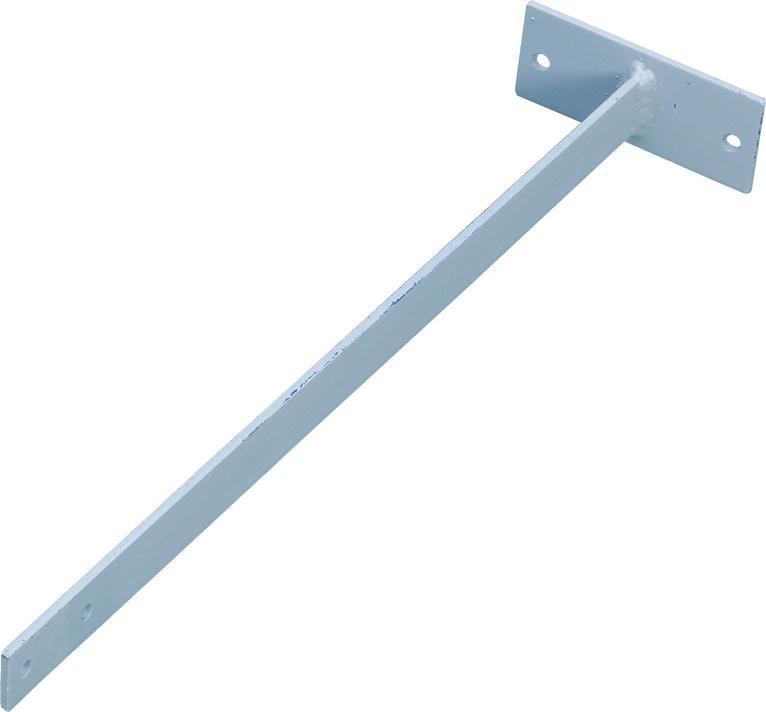 Wandbefestigung für Sprossenwand, verzinkter Stahl, robust, sicher.