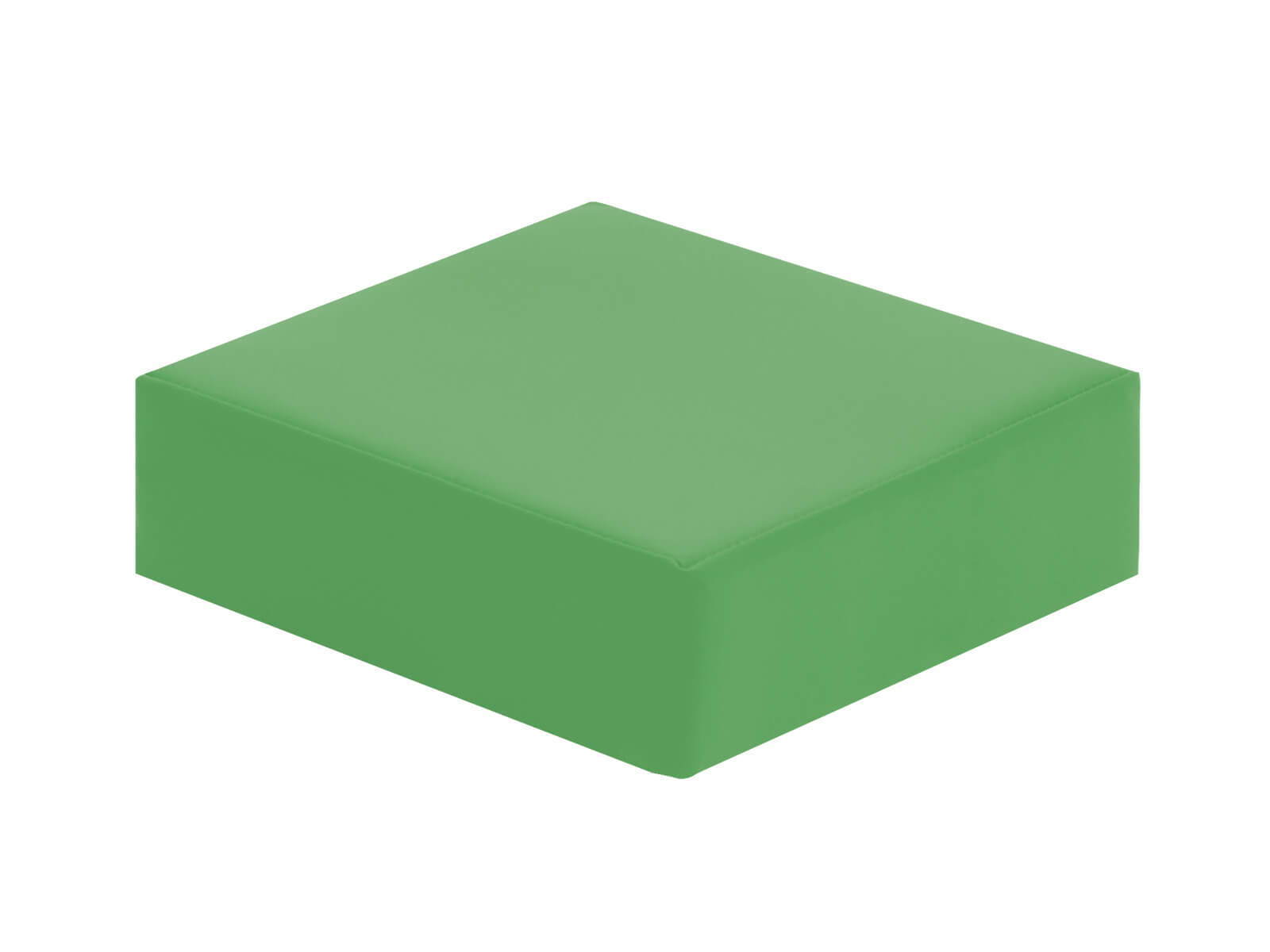 Vierkantig zitkussen, groen