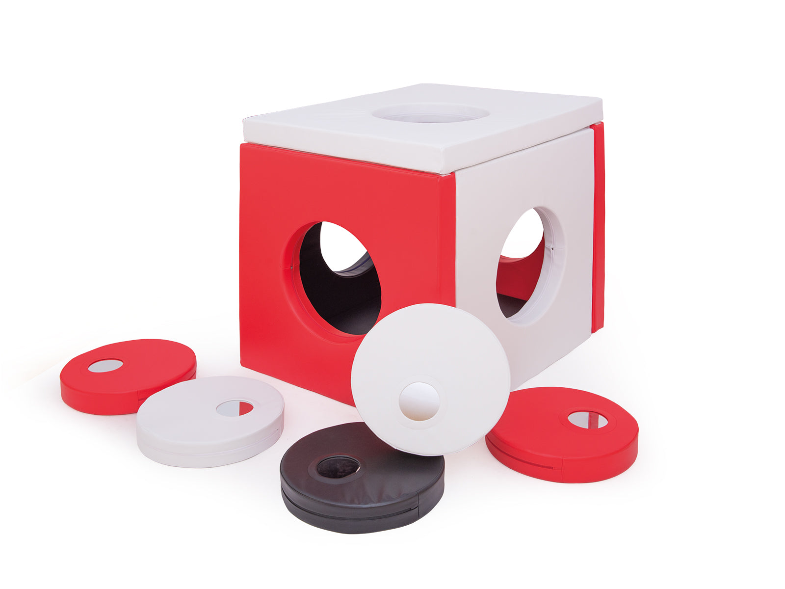 Maison miroir en mousse 120cm x 100cm x 110 cm