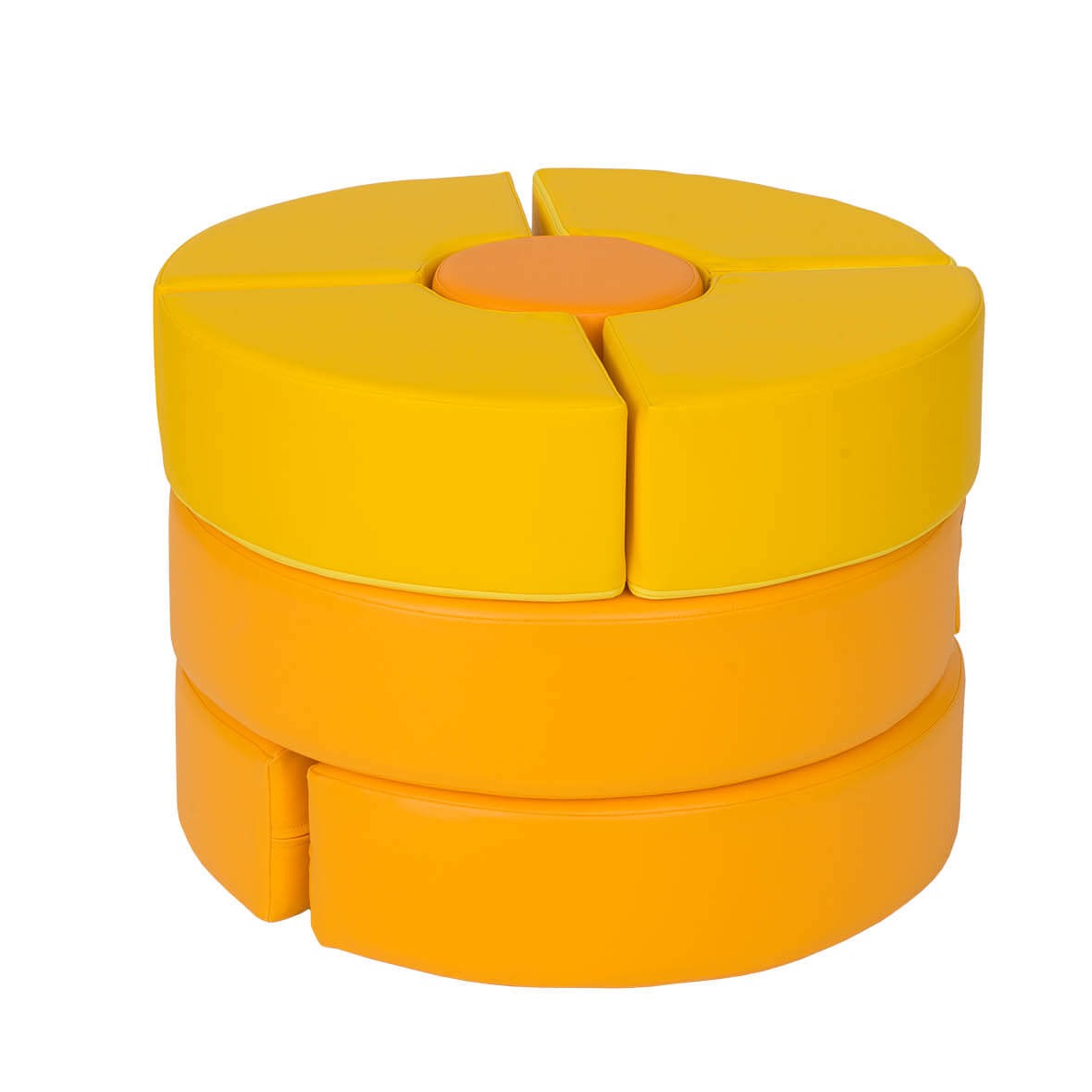 Mini-schuimblokken Pomelo als set van 12 stuks.