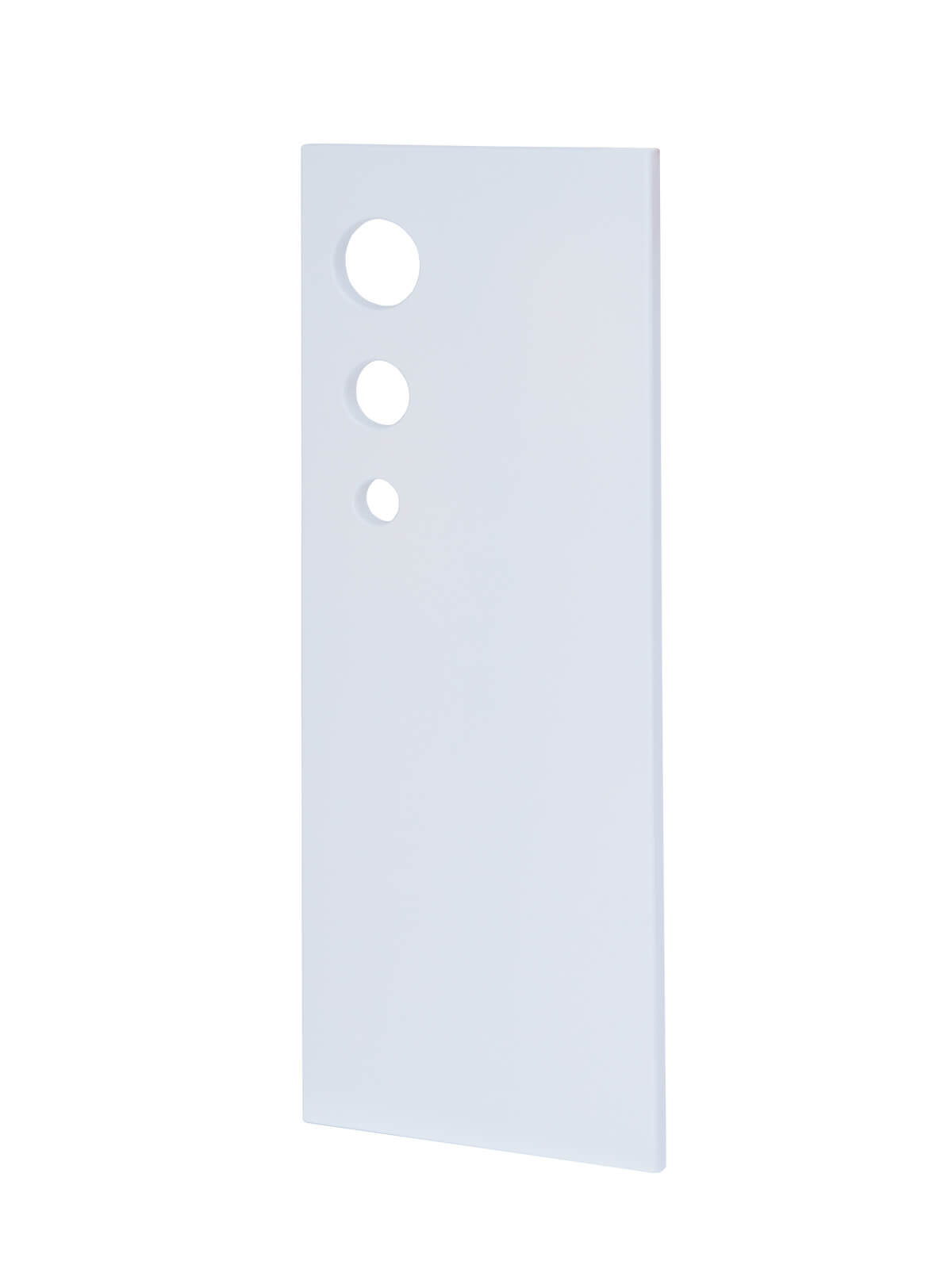 Grande porte série Bubble, blanche - ignifuge