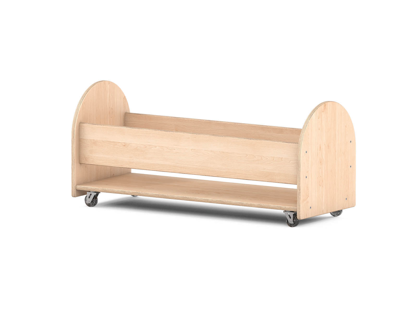 Verzamelrek voor 10 zitkussens op wielen