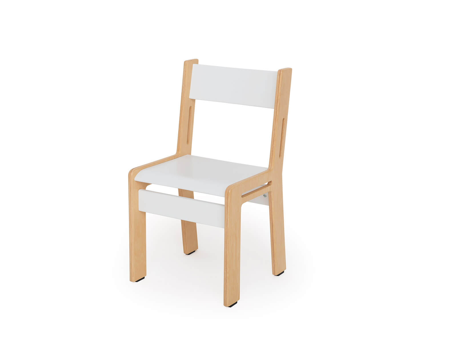 Chaise 31cm, blanche - série NEA