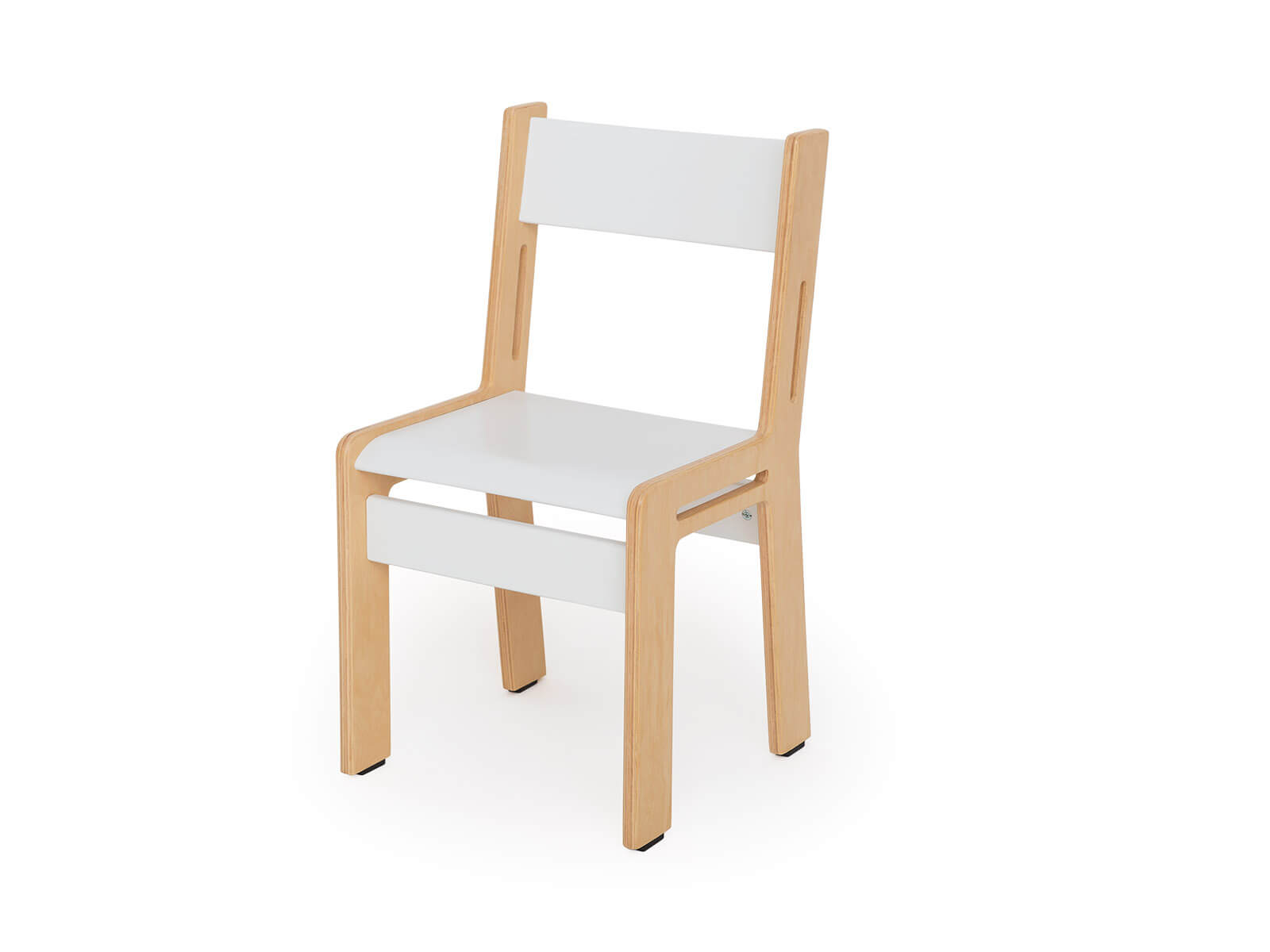 Chaise 35cm, blanche - série NEA