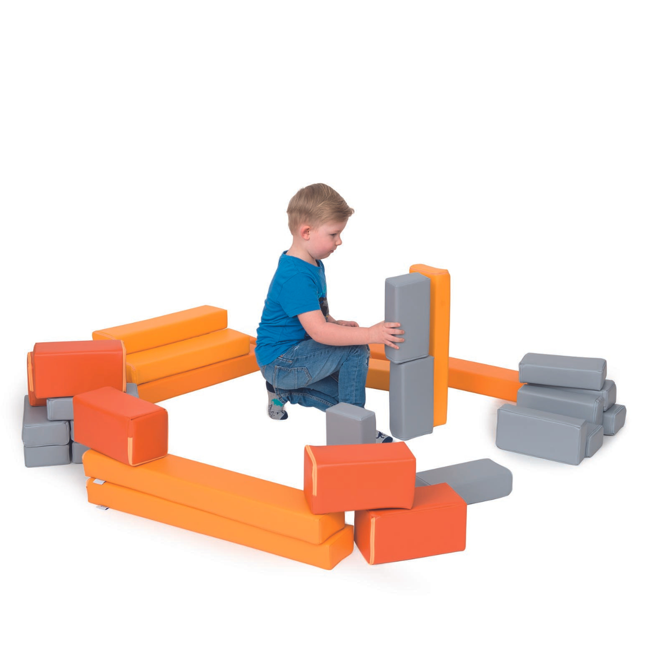 Bakstenen schuimblokken