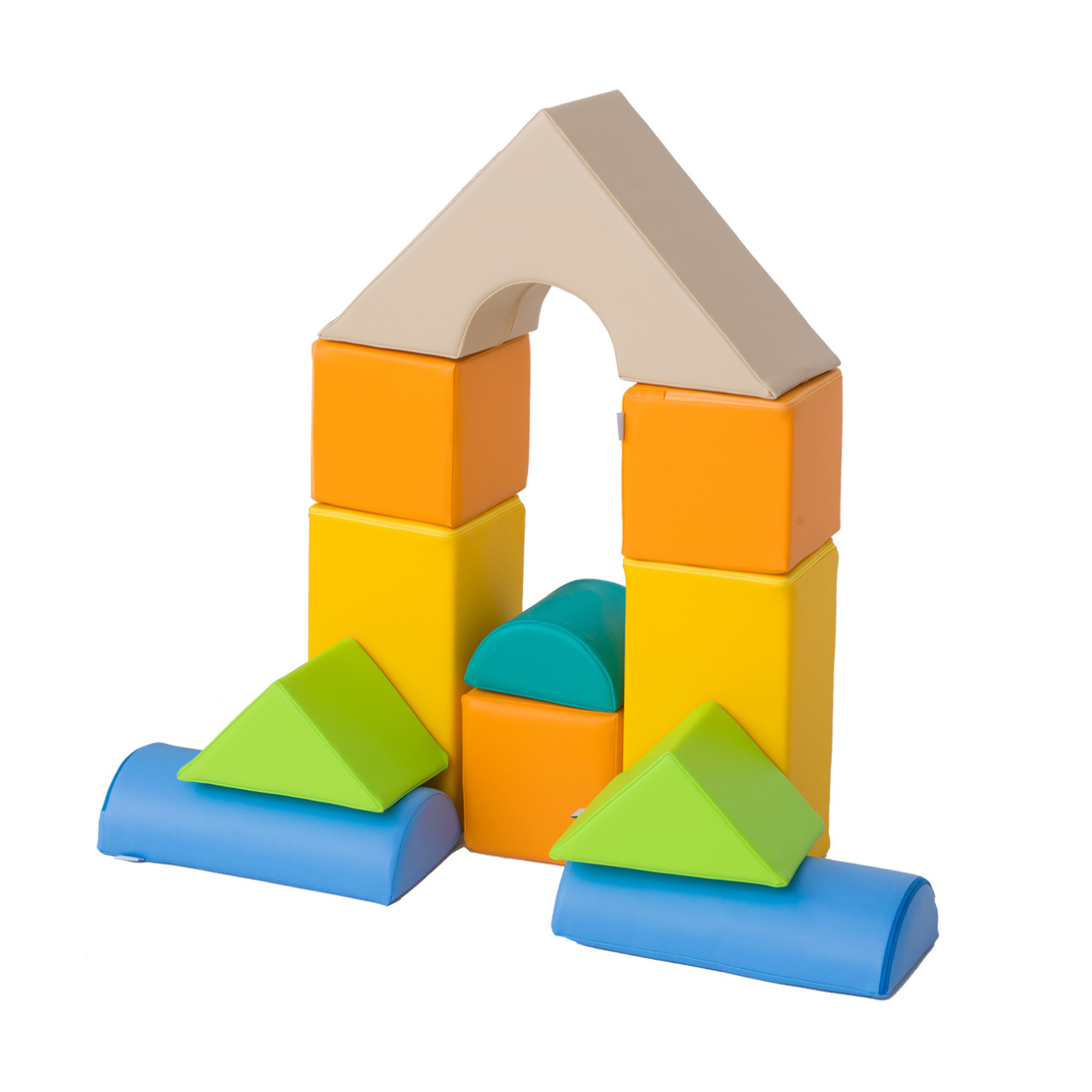 Schuimblokken als set van 11 stuks.
