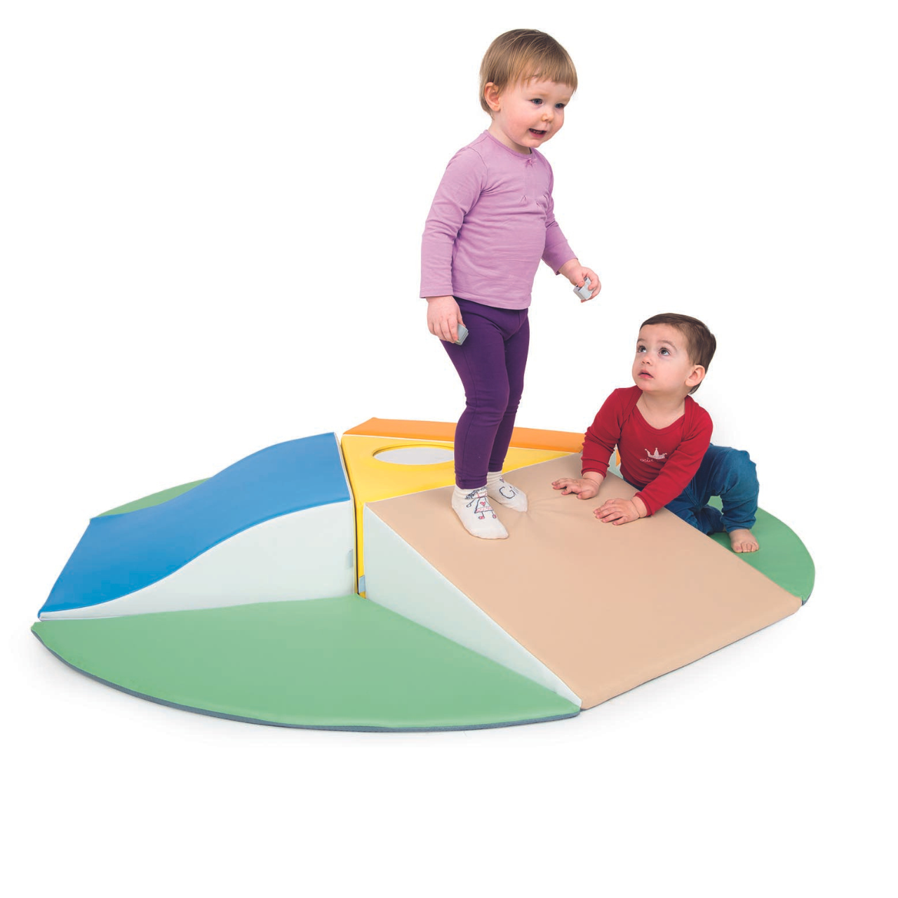 Schuimrubber podium Island II als set