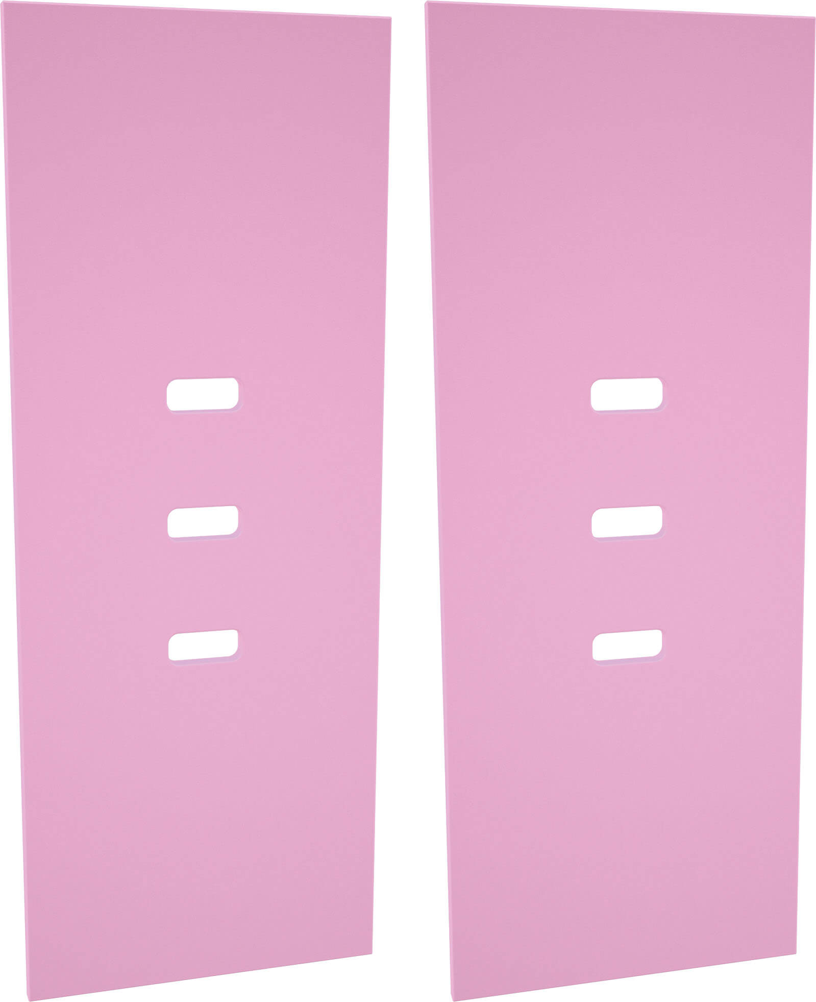 Deuren voor garderobe Rainbow, 2 stuks - lichtroze