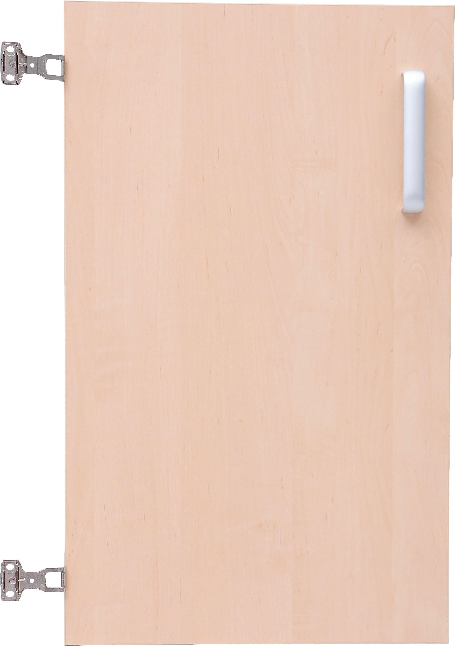 Deur links, berkenhout