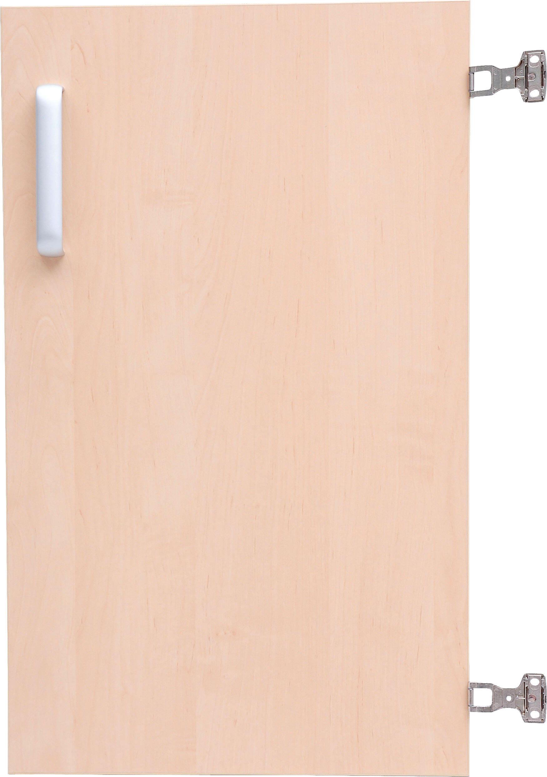 Deur rechts, berkenhout