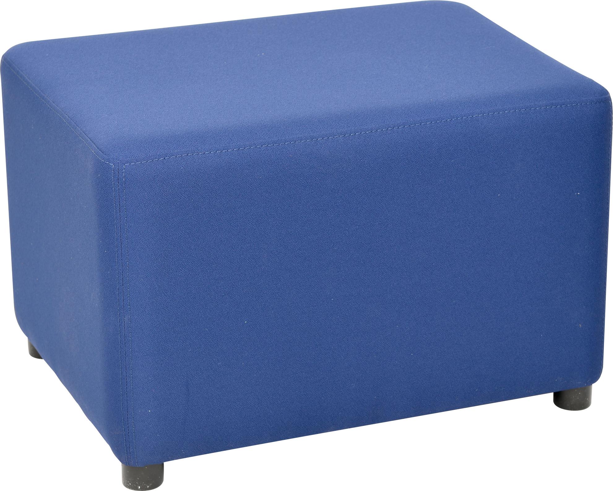 Modul Sitz B 65 blau, ideal für Loungemöbel.
