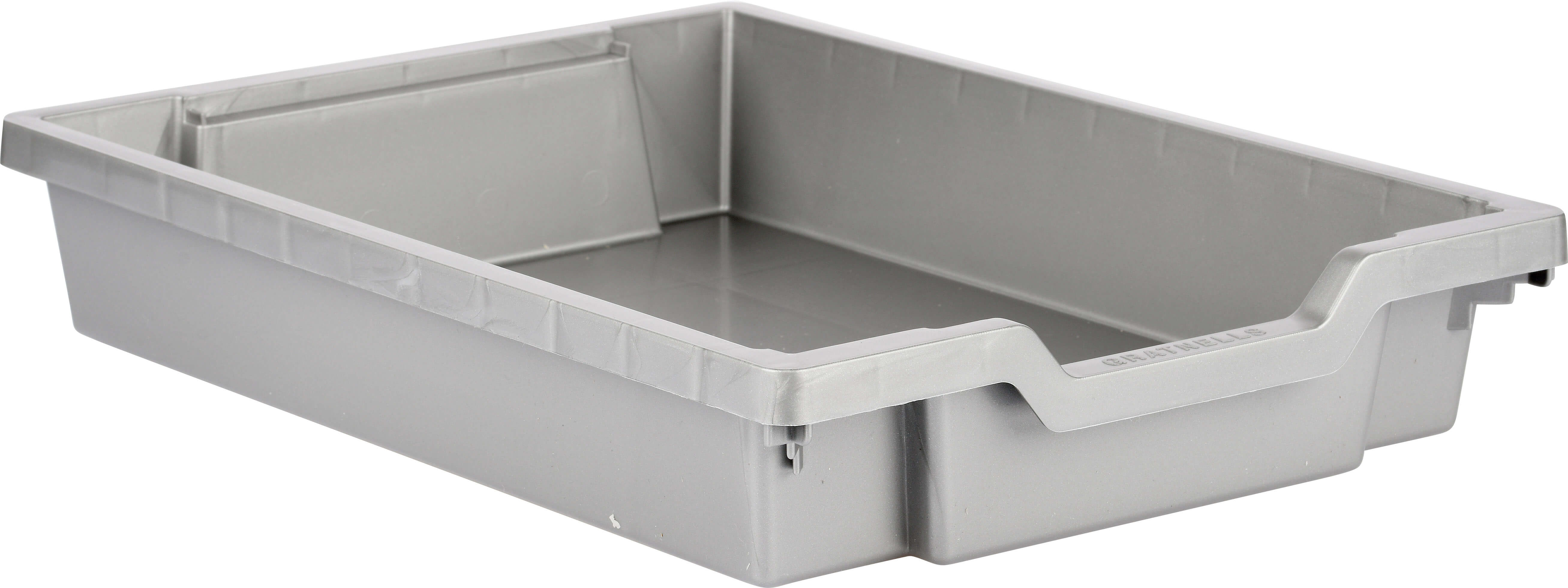 kleine schuifcontainer - zilver (rails inbegrepen)