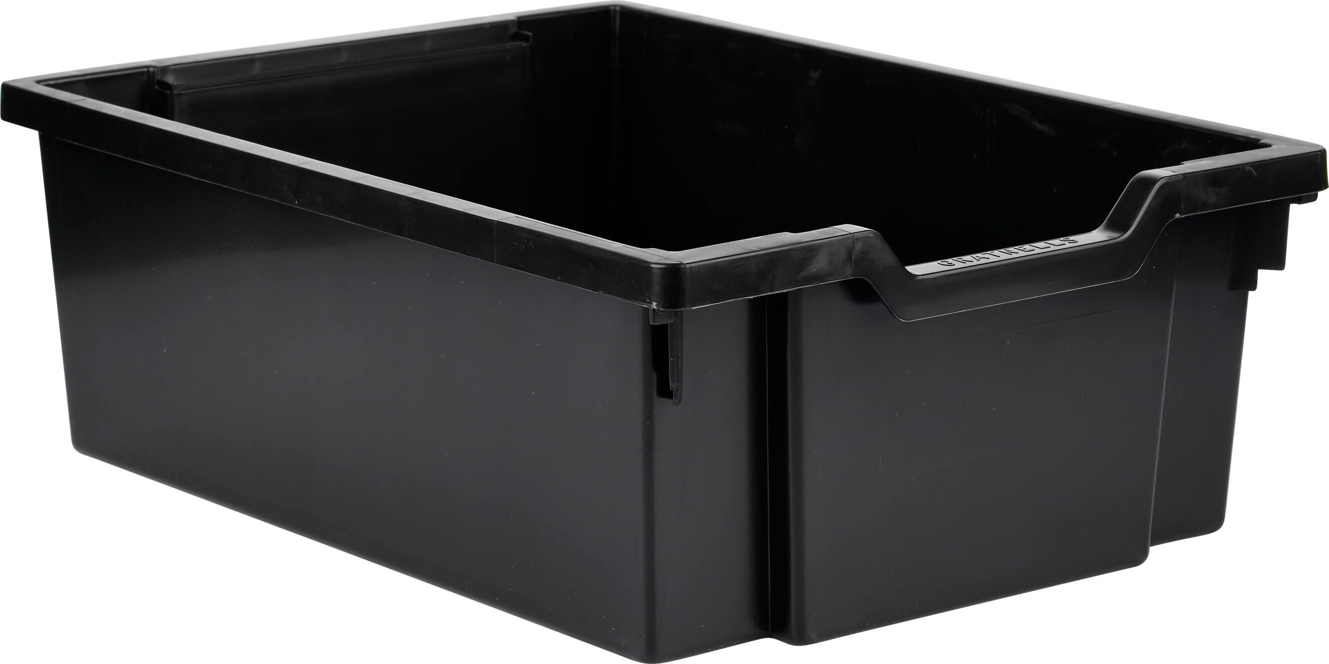 middelgrote schuifcontainer - zwart (rails inbegrepen)