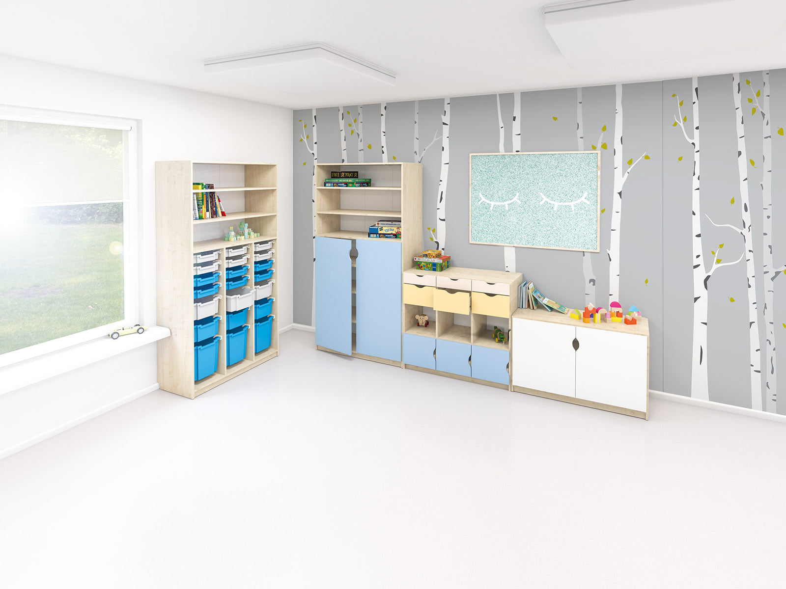 Armoires portes/tiroirs/conteneurs configurables - série FERIA 