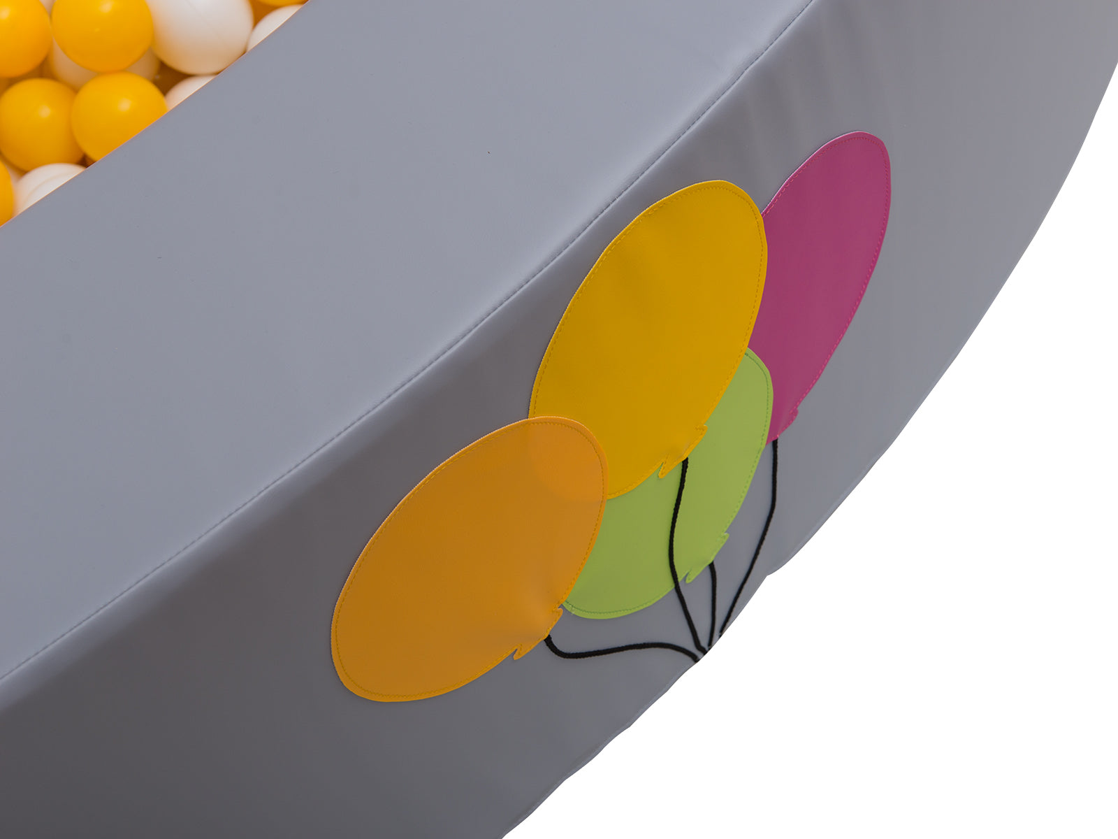 Ballenbad hoekzwembad - Balloon 160x160x40, Ballen optioneel