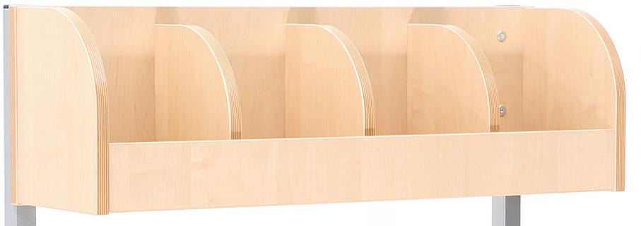 5er Garderobenregal Flexi für Kindergarten und Schule.