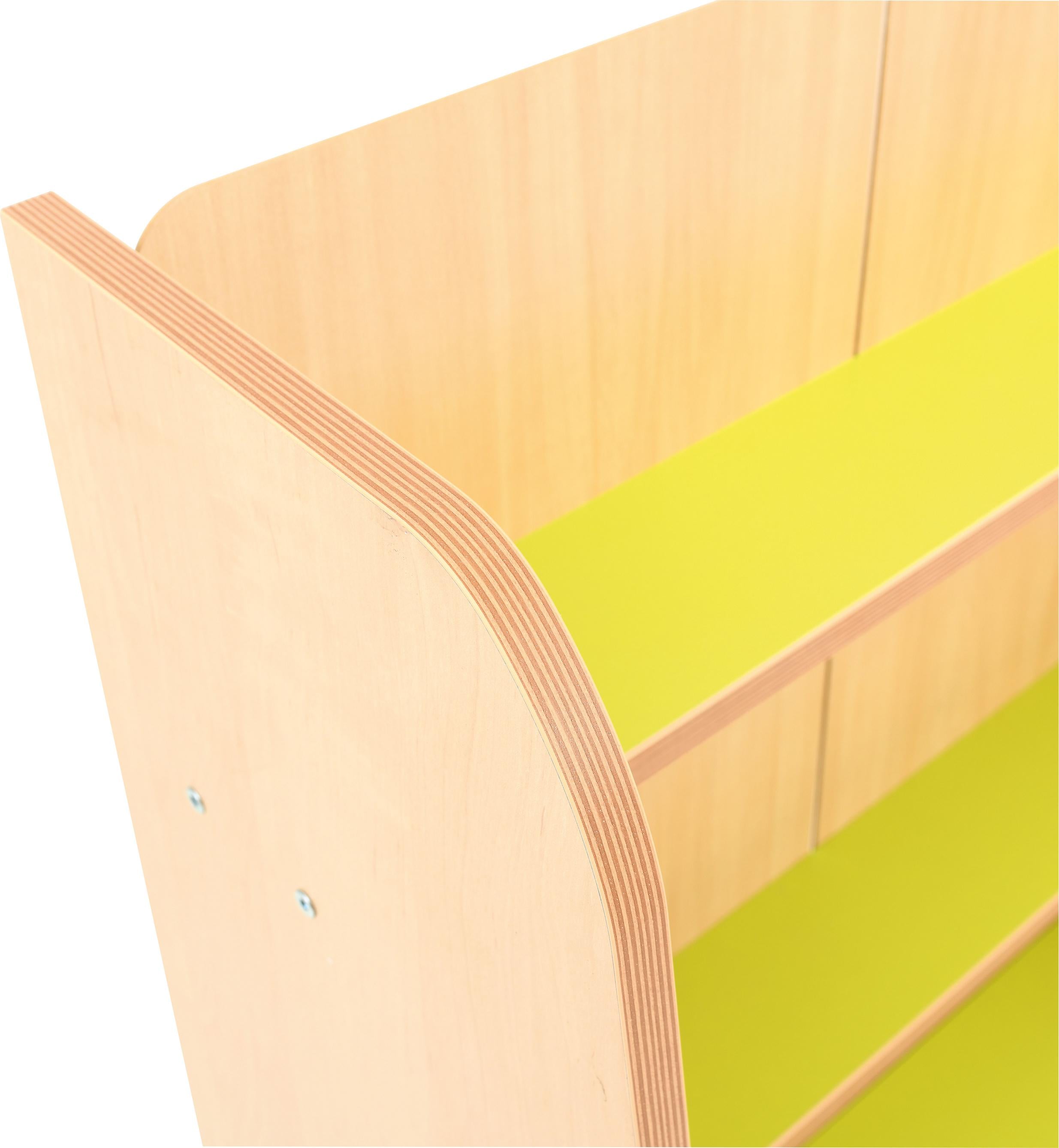 Flexi Bücherregal – Perfekt für deine Leseecke in Stil und Farbe - Produkt wird im Kindergarten oder Schule genutzt.