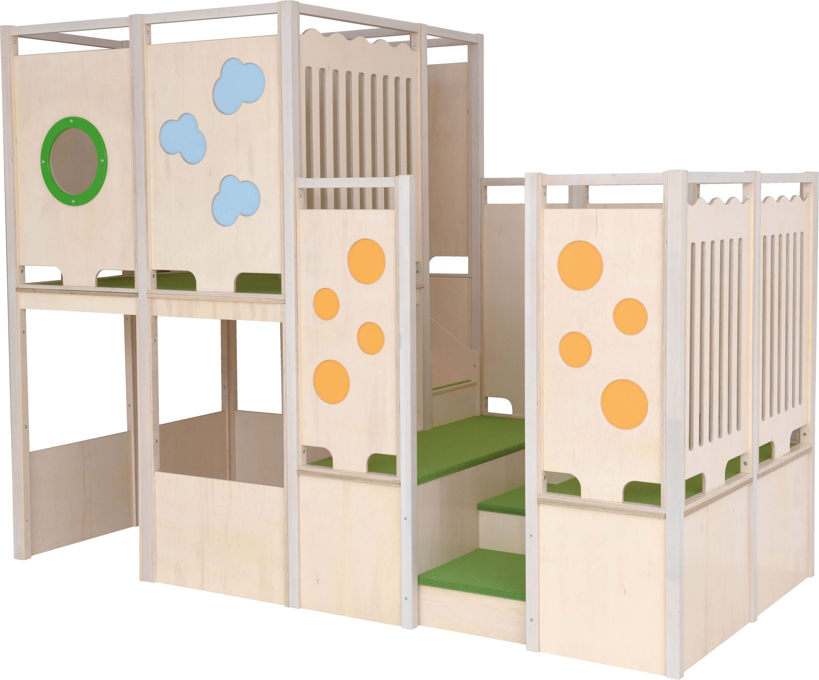 Kindergarten Hochebene Bianca Ansicht von vorne rechts 2