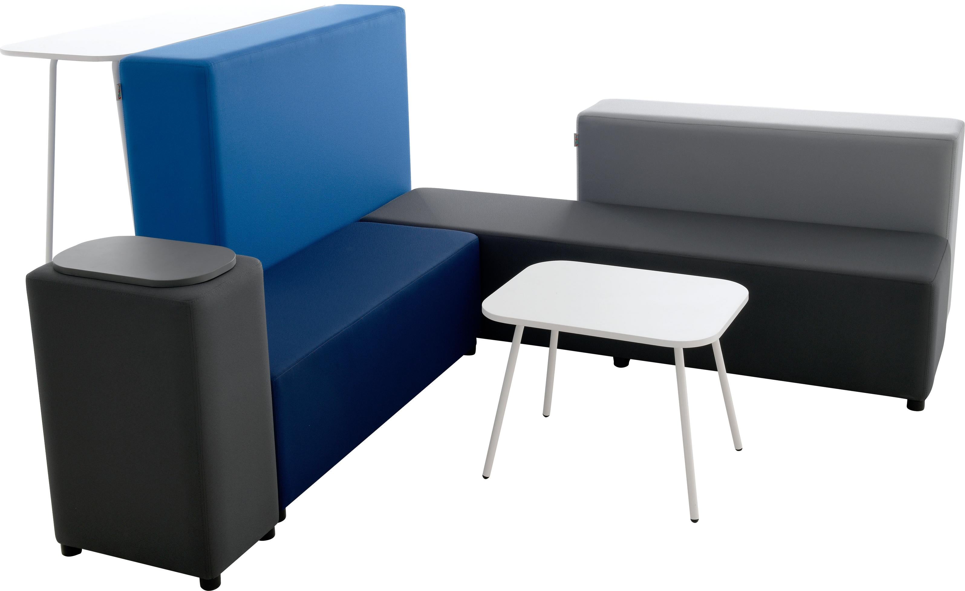 Modulare Sitzlandschaft mit Tisch für Lobby oder Office.