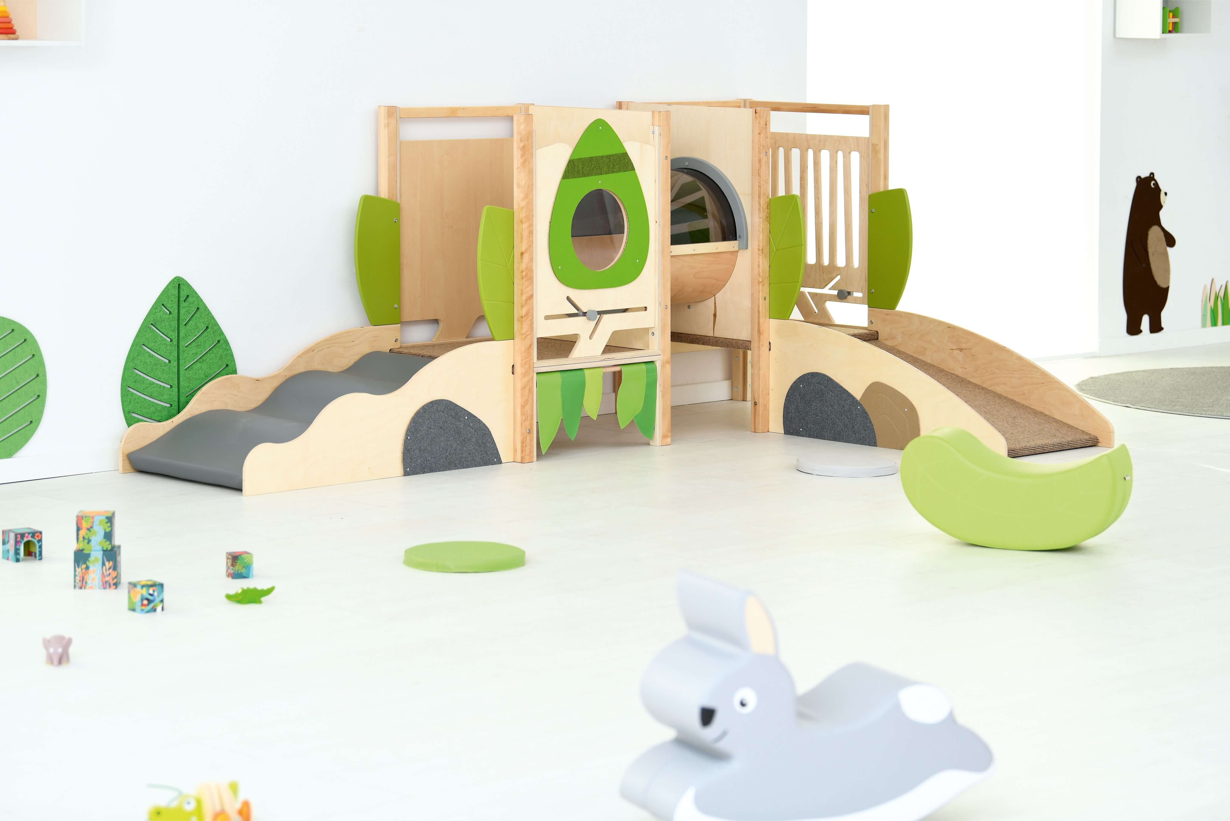 Spielpodest Flora für Kindergarten im Gruppenraum 2