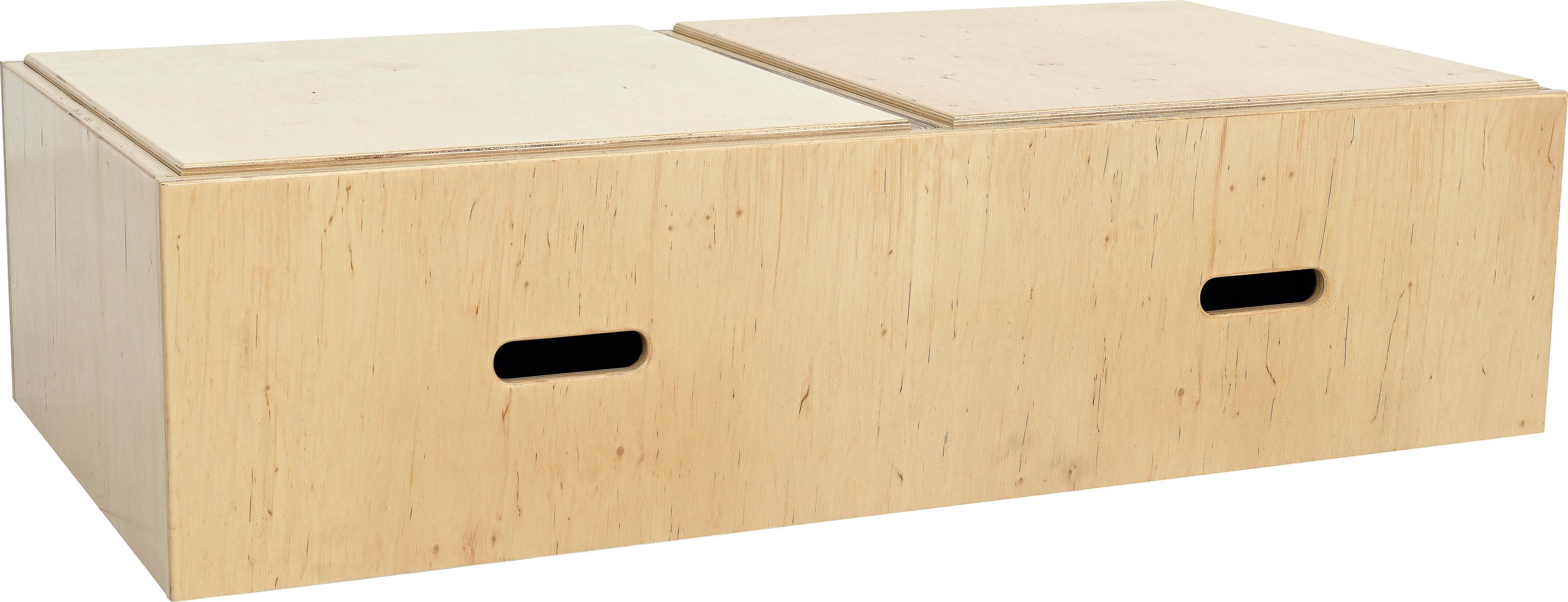 Stapelpodest, H 30 cm, doppelt für Sitzlandschaft