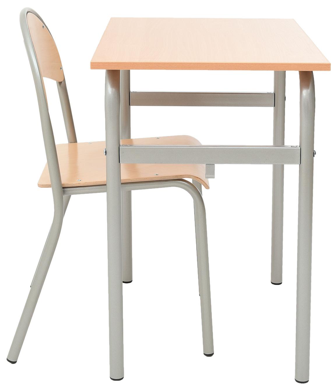 Set Einzeltisch Daniel mit Stuhl – 3XL | Einzeltisch für Schüler