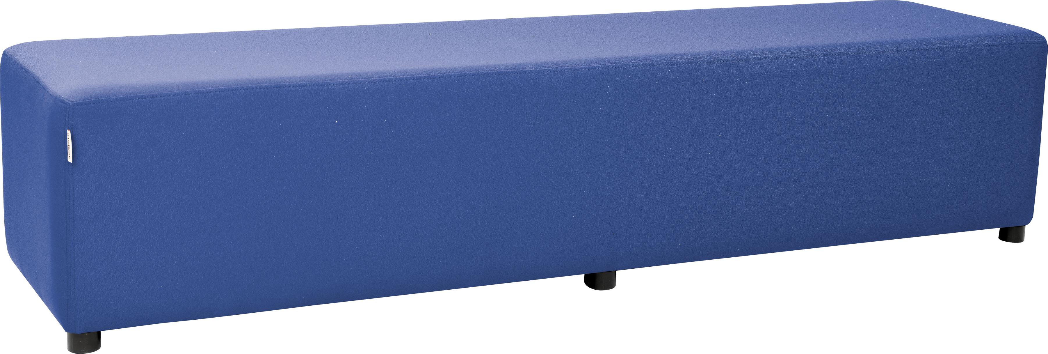 Blaues Loungemöbel für Sitzlandschaften in Schule oder Büro.