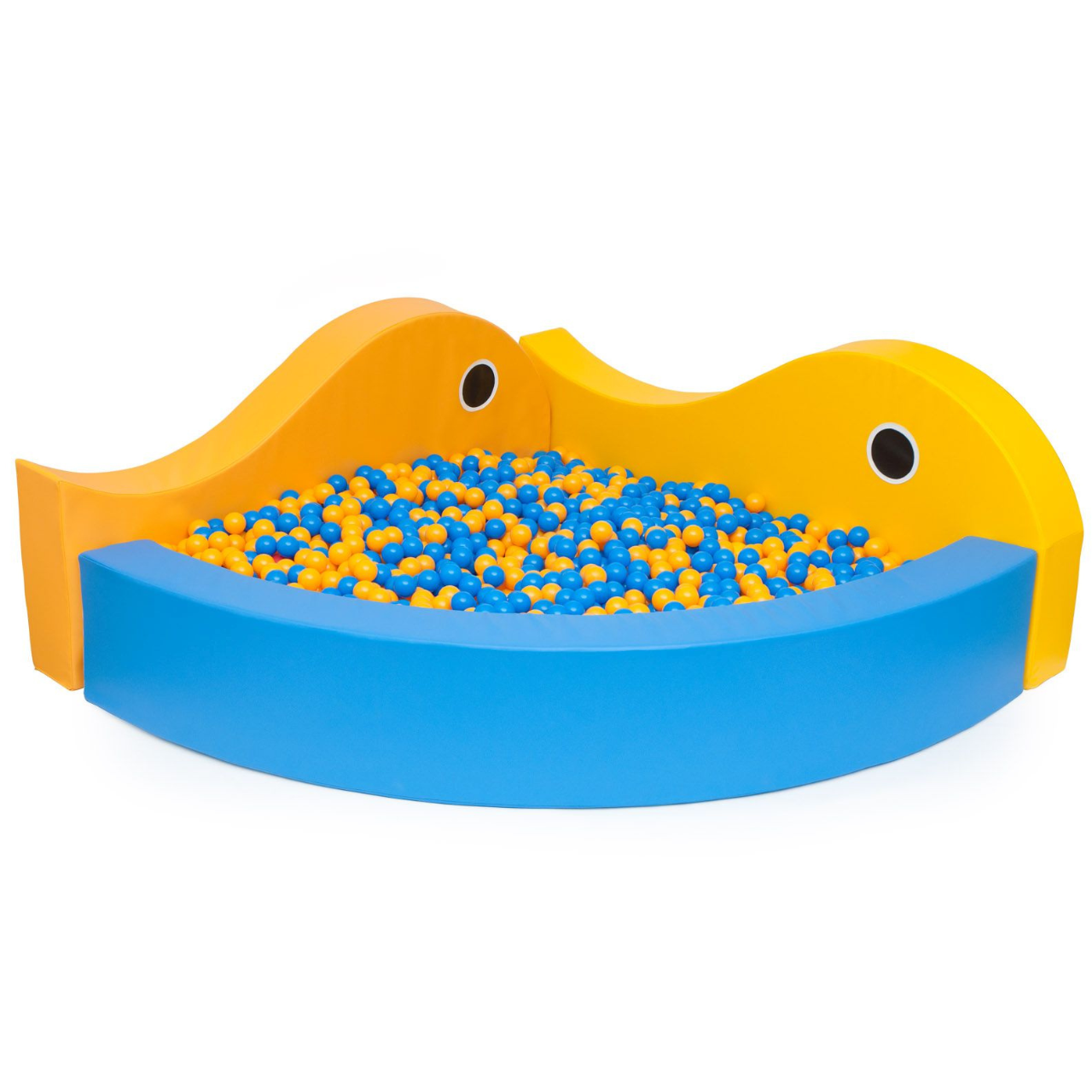 Piscine à balles - poisson 205x205, balles en option