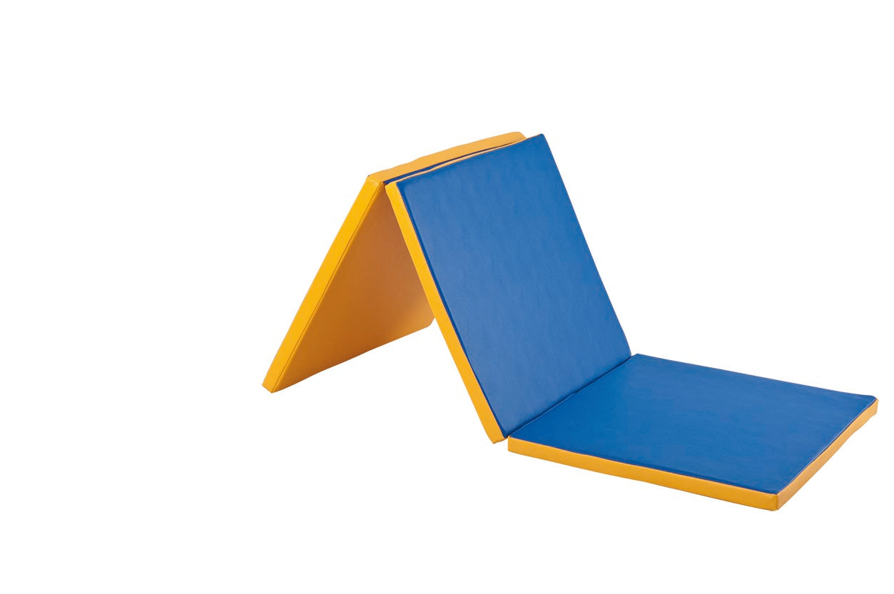 Drievoudige matras / speelmat, opvouwbaar, verschillende kleuren