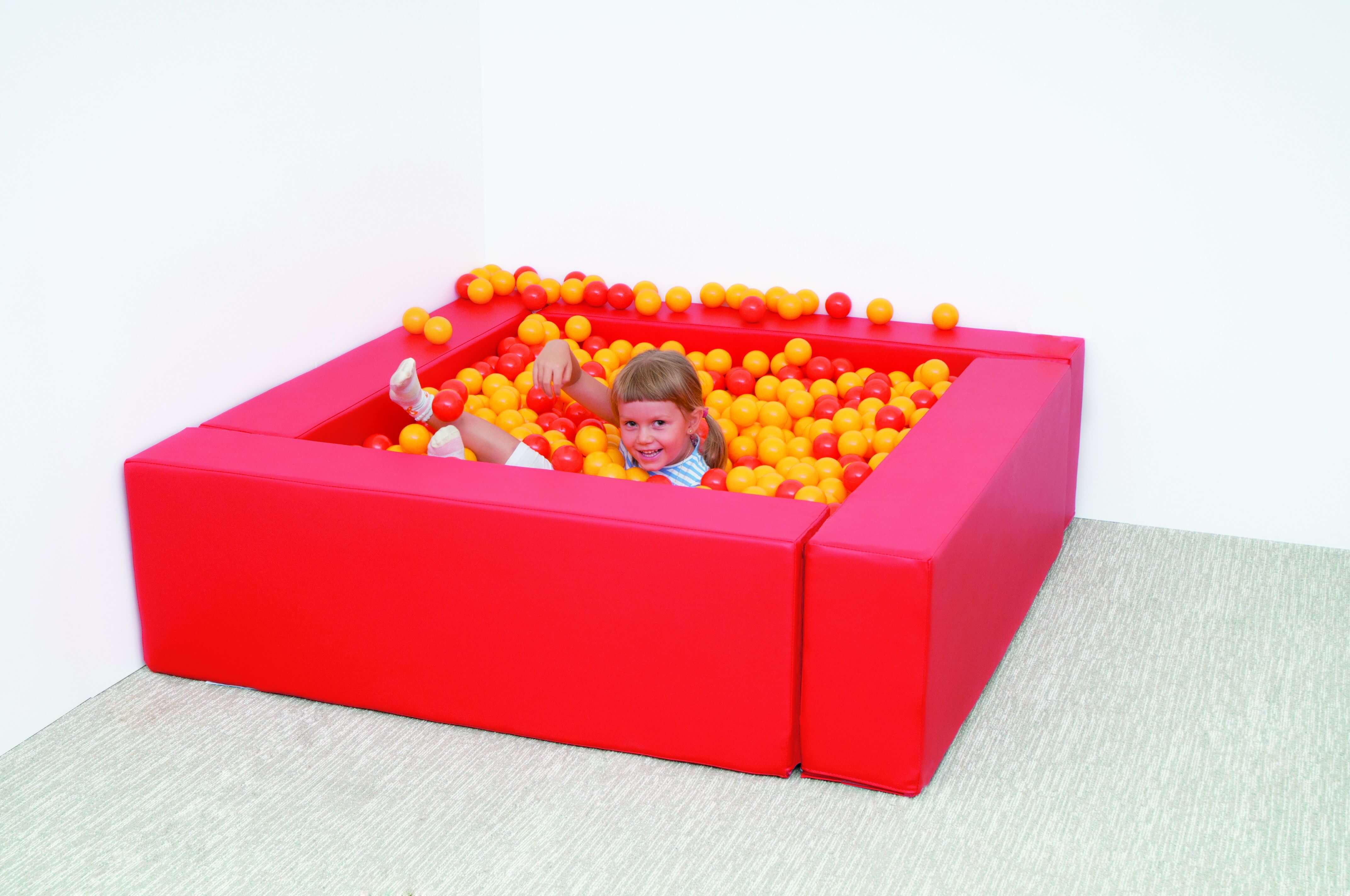 Ballenbad - Vierkant zwembad - 140x140x41