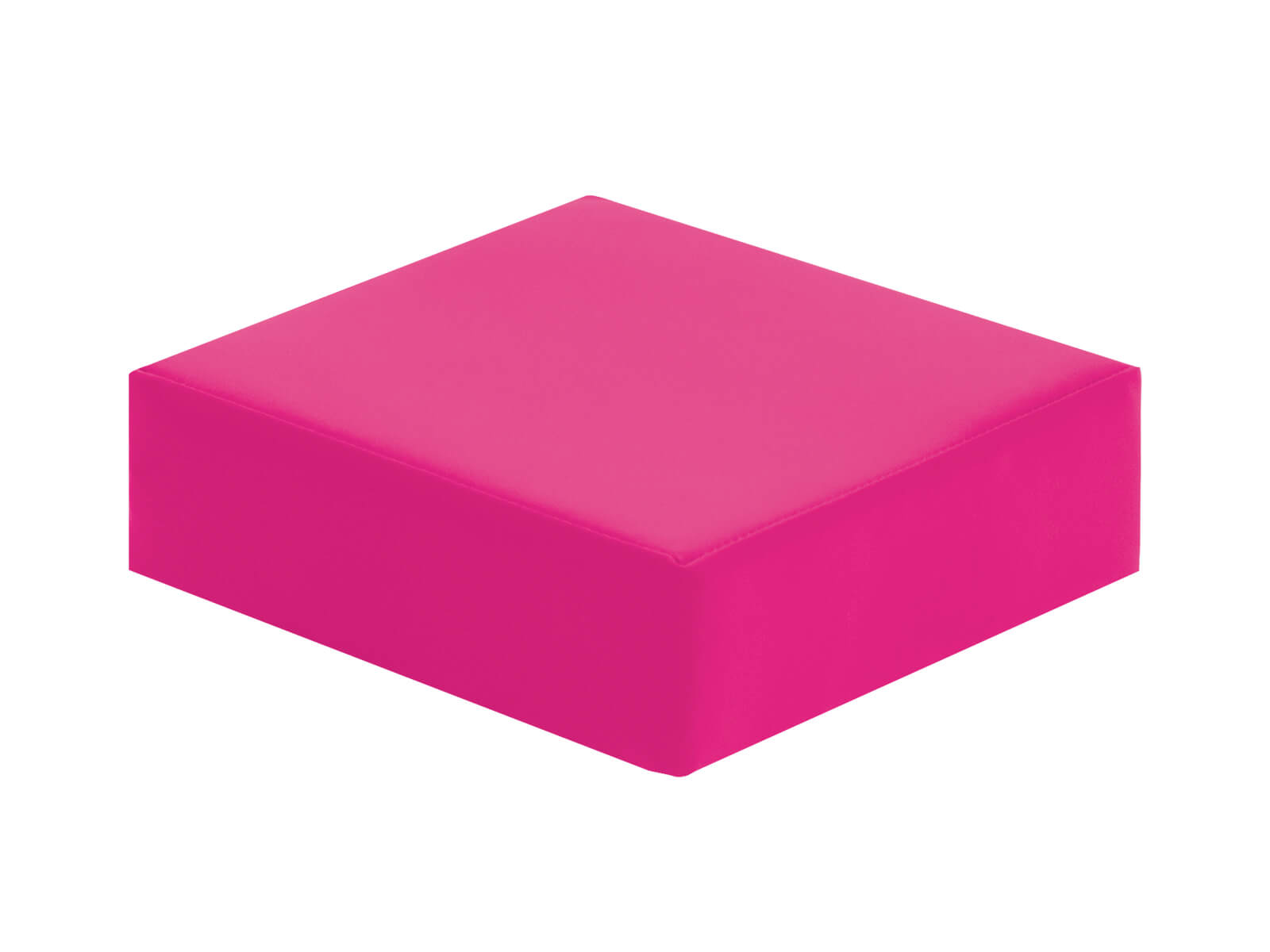 Coussin de siège carré, rose