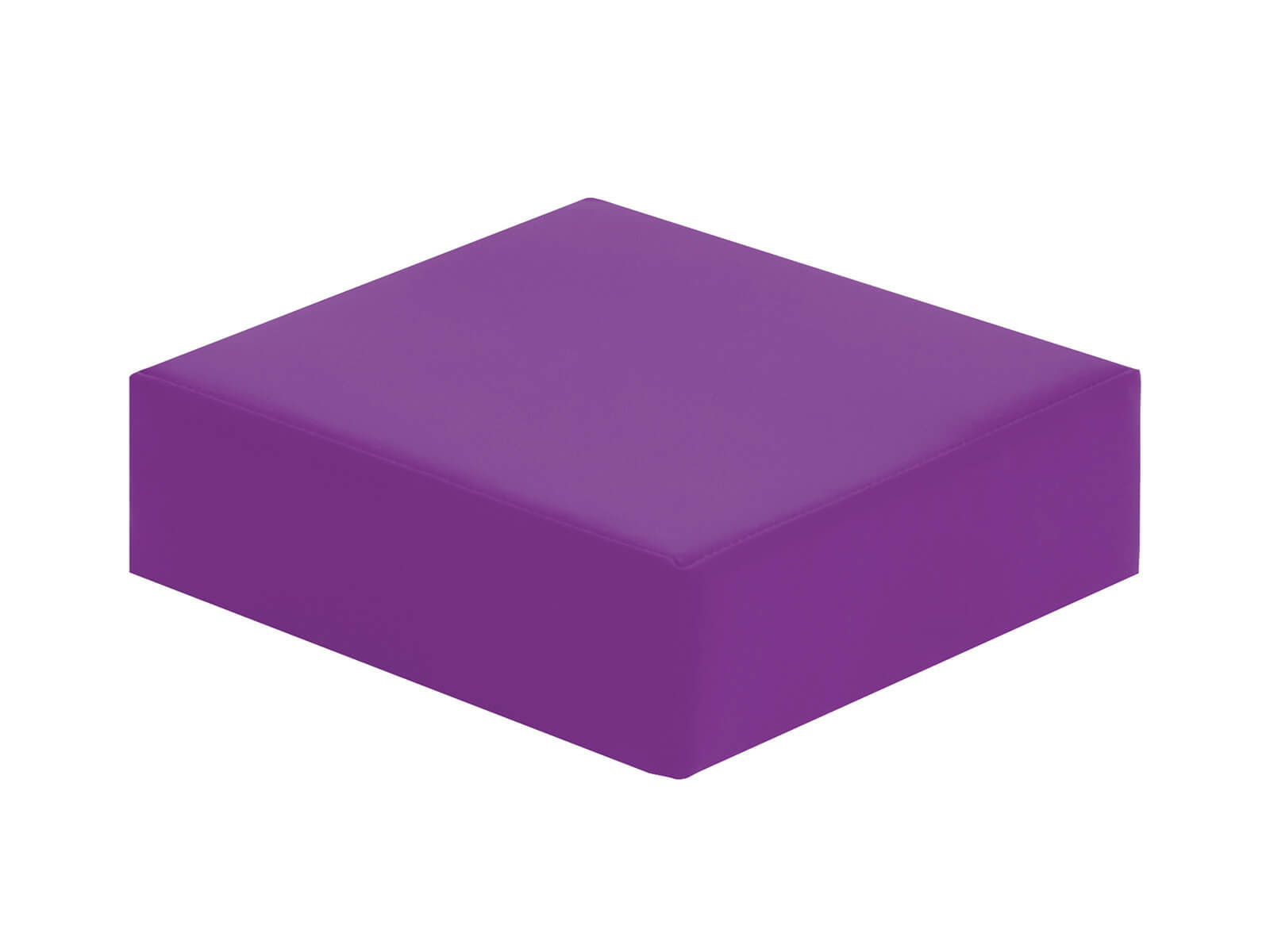 Coussin de siège carré, violet