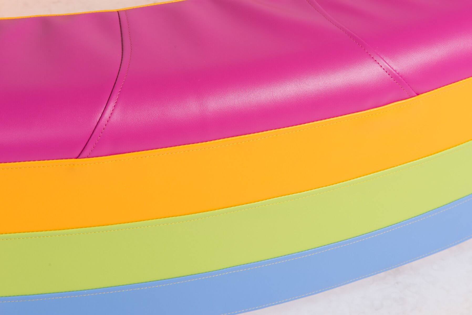 Ballenbad - Regenboog 120x120x30, ballen optioneel