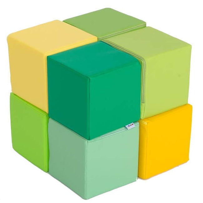 Mini-schuimblokken als set van 8 stuks.