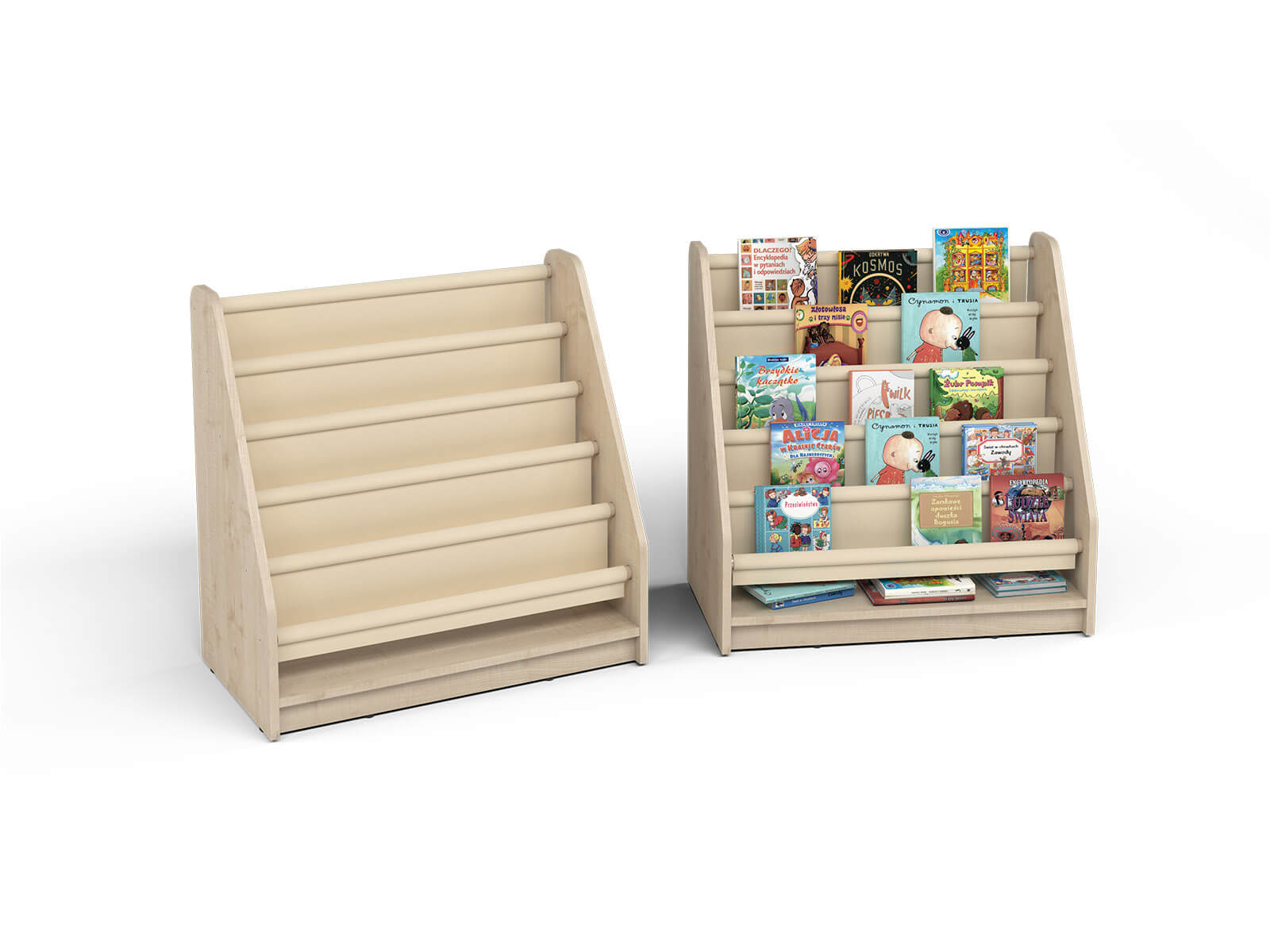 Bibliothèque en érable