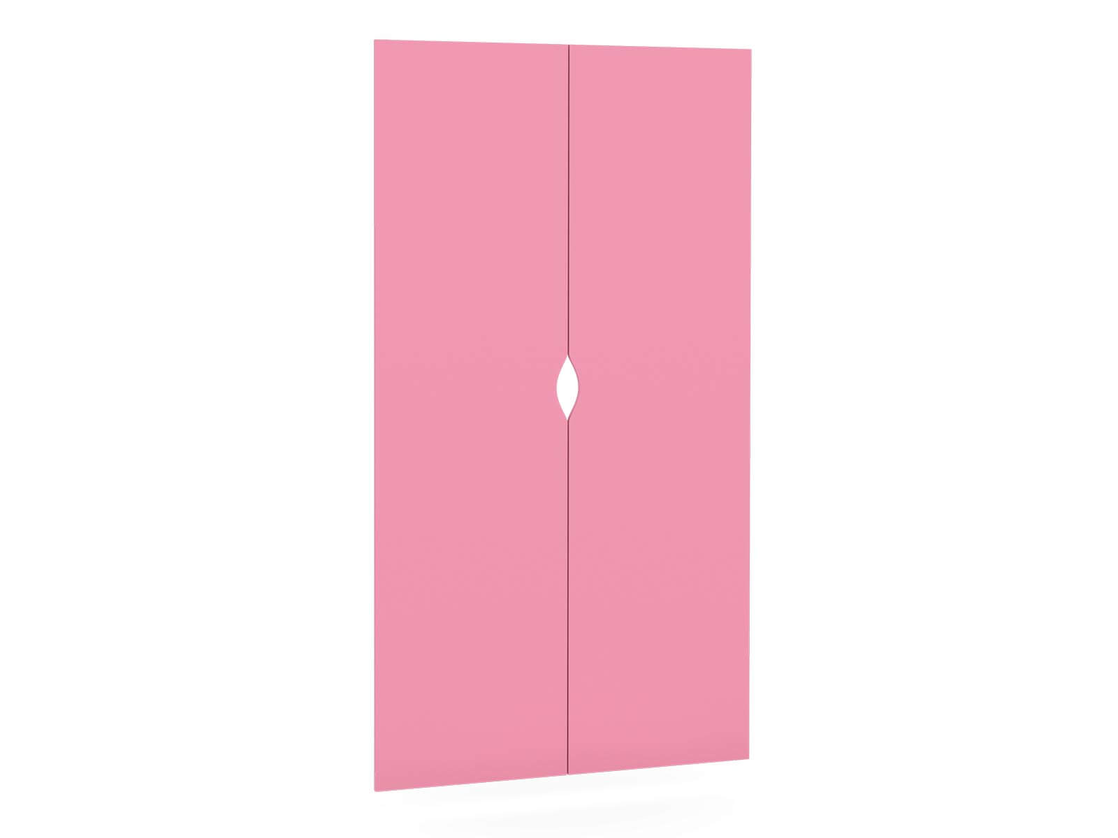 hoge deuren (links & rechts) 7 planken hoog - roze - Feria-serie