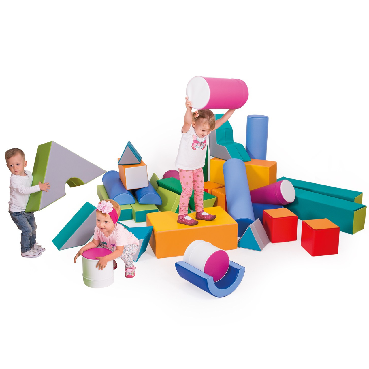 Schuimblokken 33-delig als set